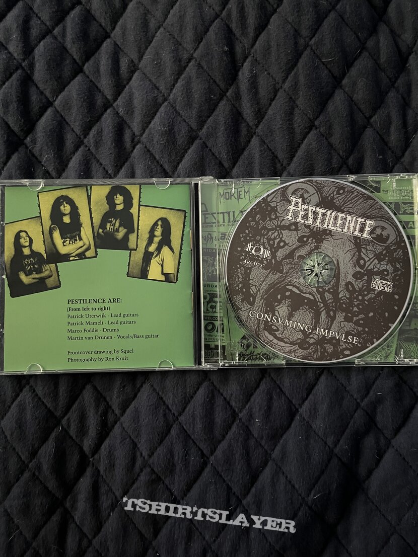 Pestilence Consuming Impulse cd