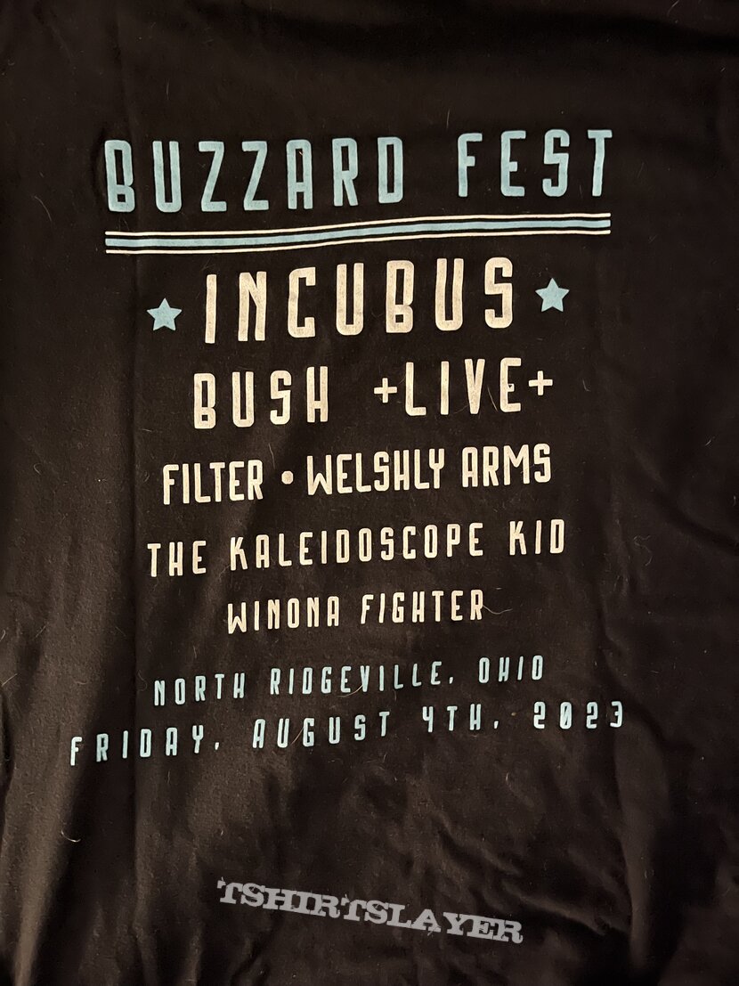Various Artists Buzzard Fest 2023 Concert Shirt