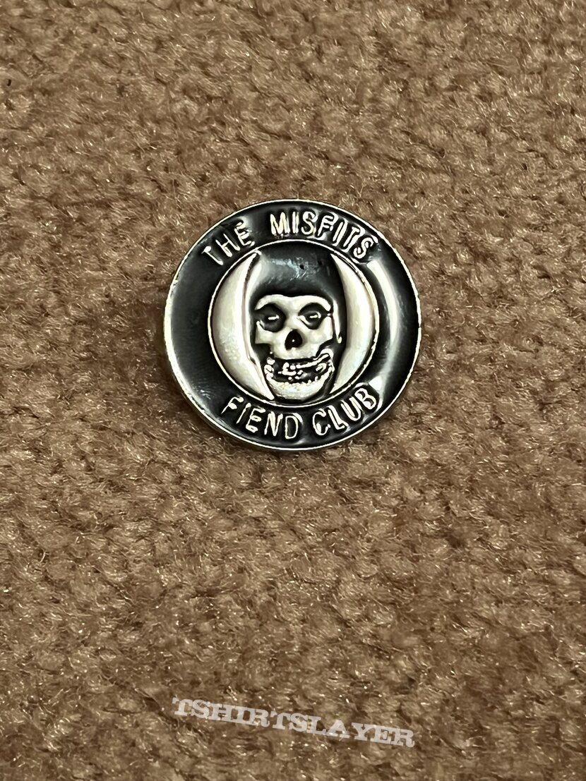Misfits fiend club pin