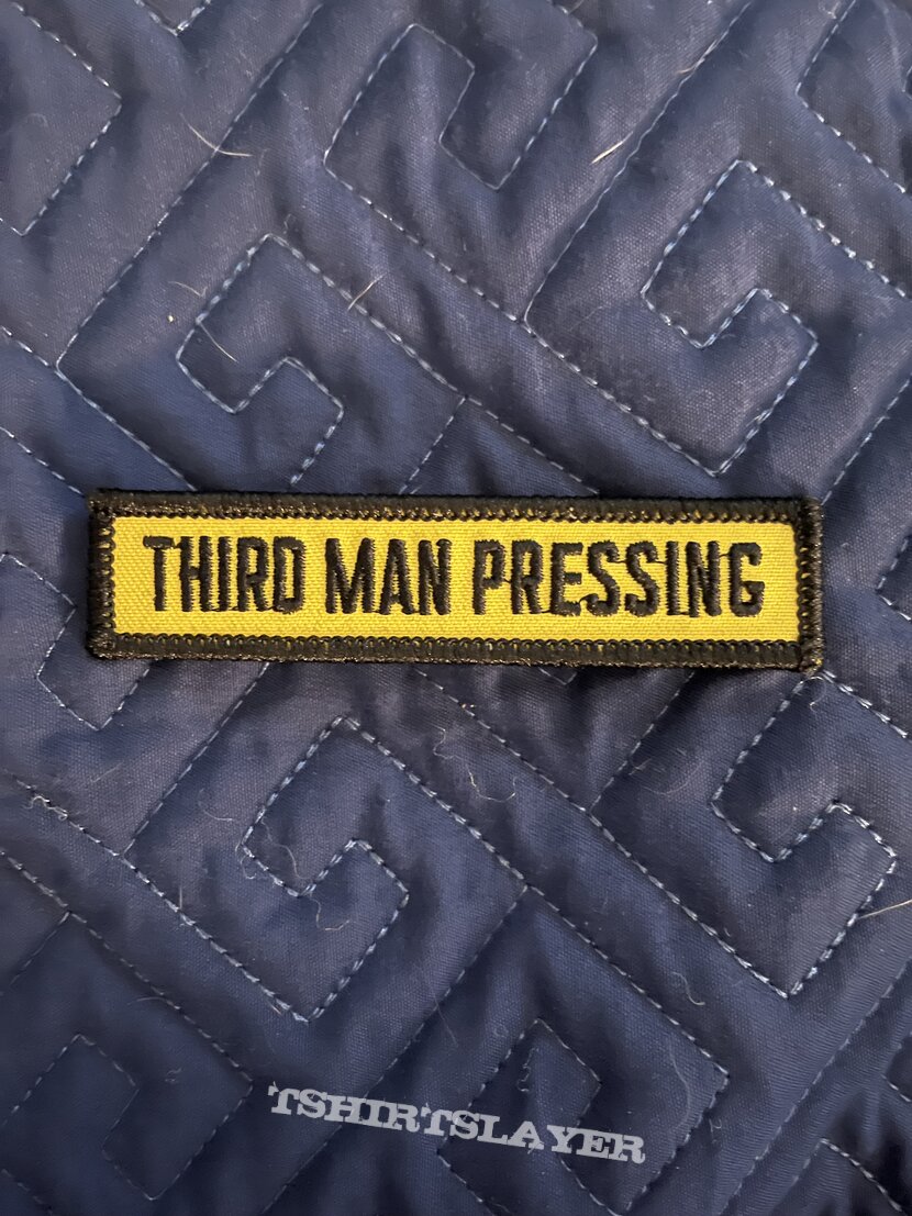 Third Man Pressing patch