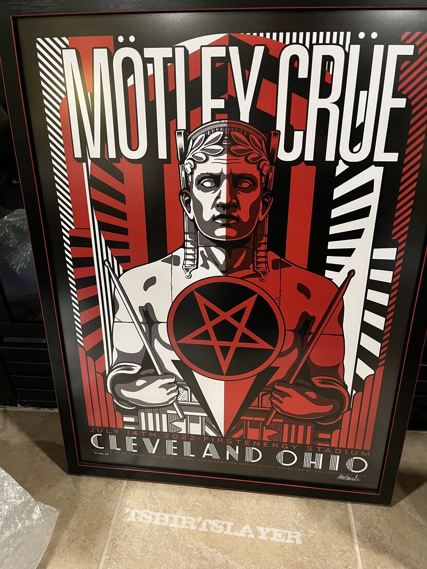 Mötley Crüe Motley Crue stadium tour poster