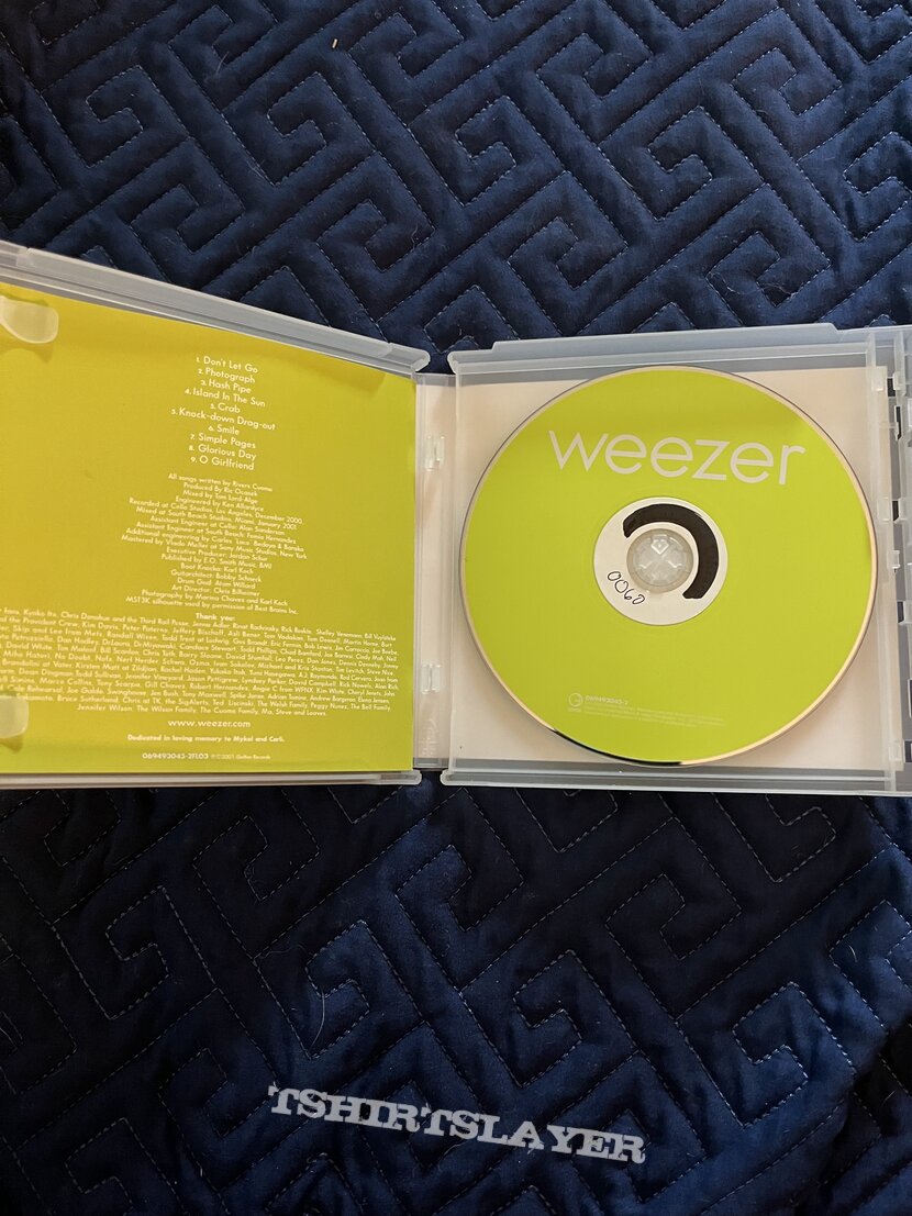 Weezer Green Album cd