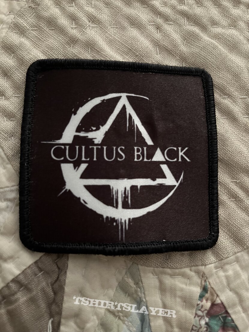 Cultus Black logo patch