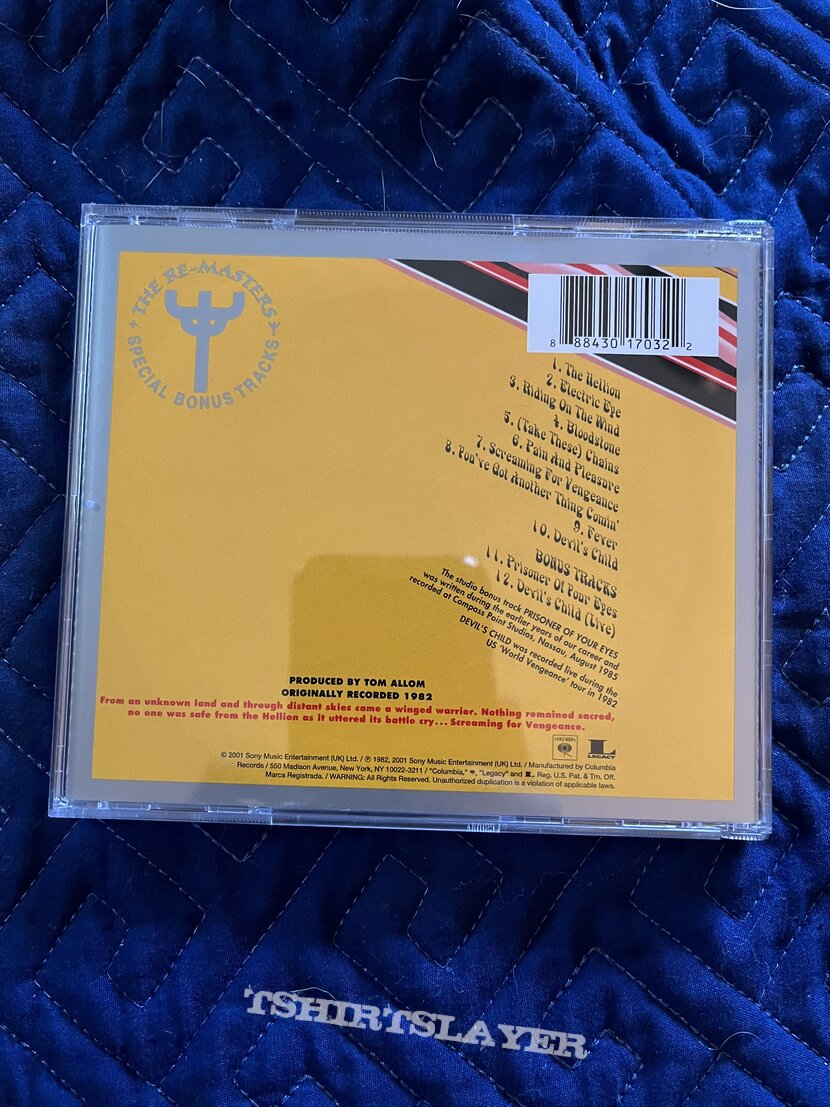 Judas Priest screaming for vengeance cd