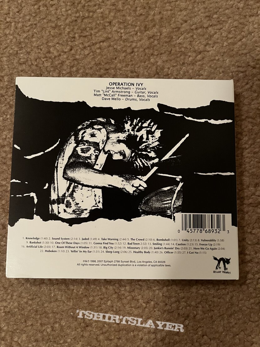 Operation Ivy self titled cd Operation Ivy self titled cd