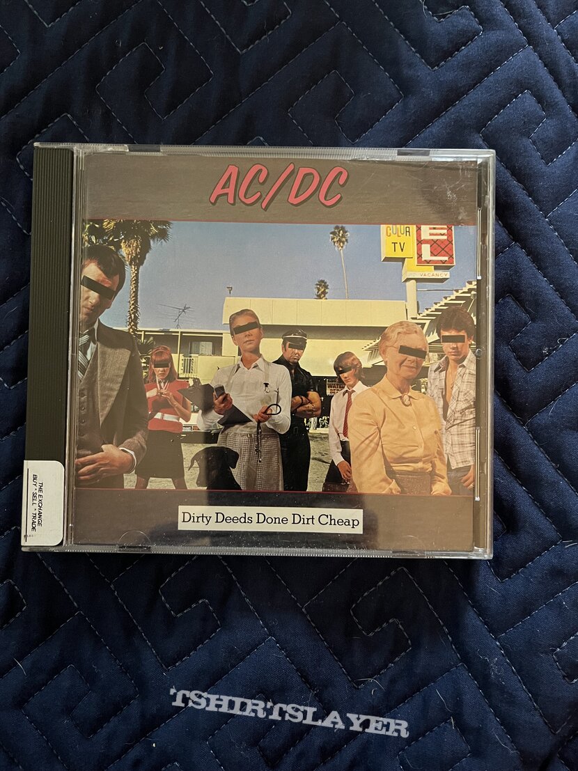 AC/DC Dirty Deeds Done Dirt Cheap cd