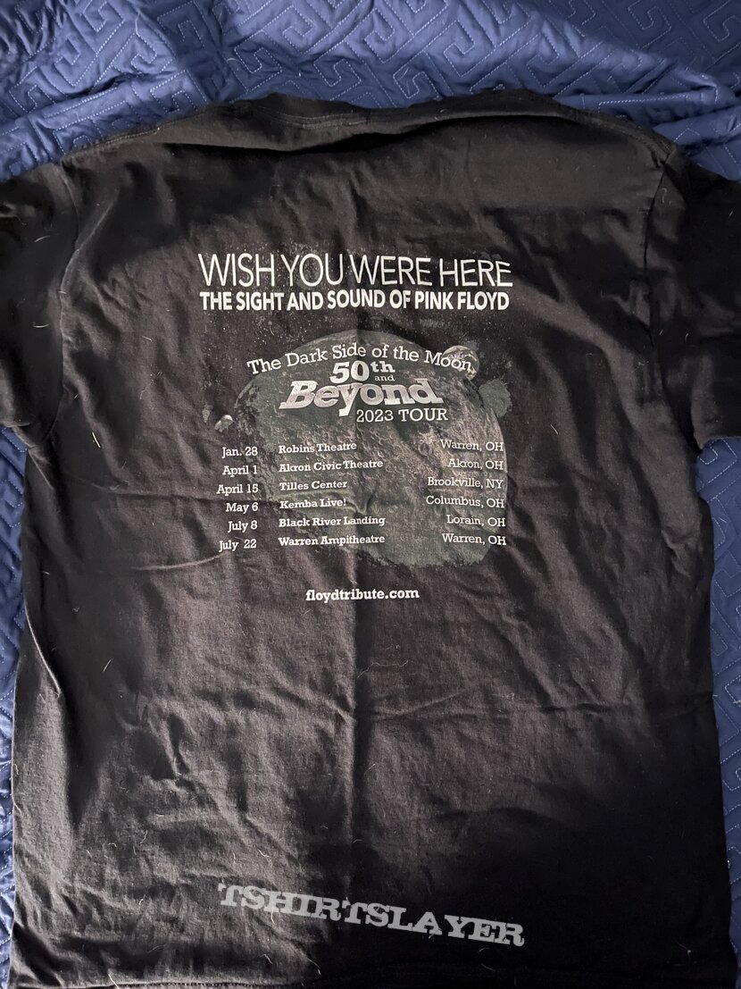 Wish You Were Here concert shirt