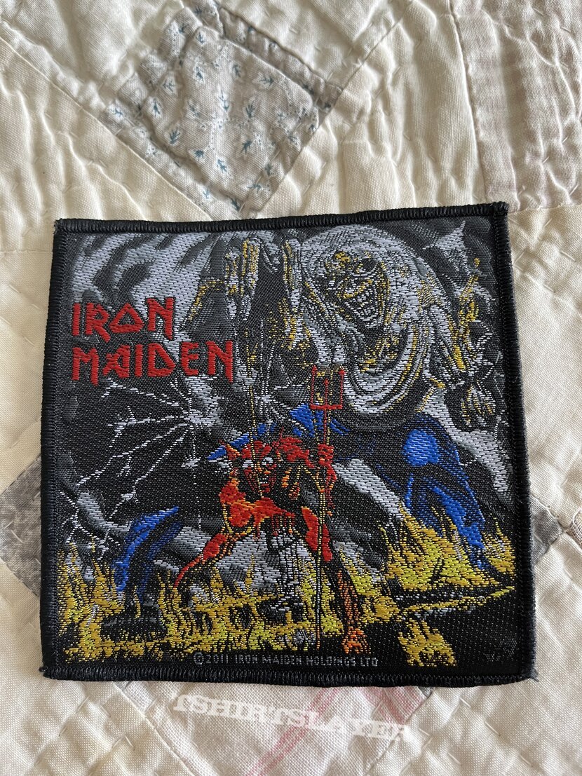 Iron Maiden Number of the Beast patch
