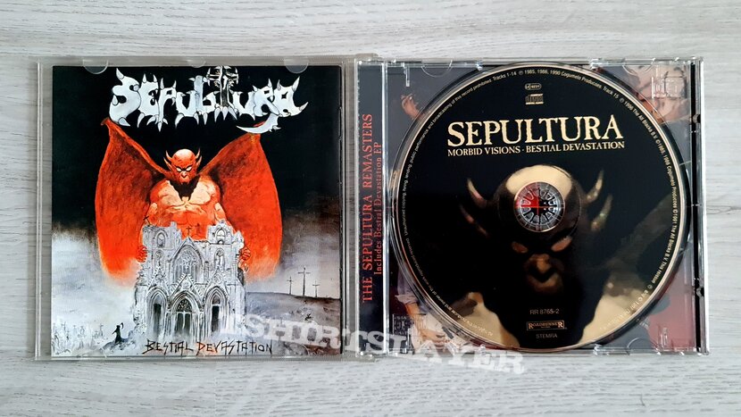 Sepultura - Morbid Visions / Bestial Devastation CD