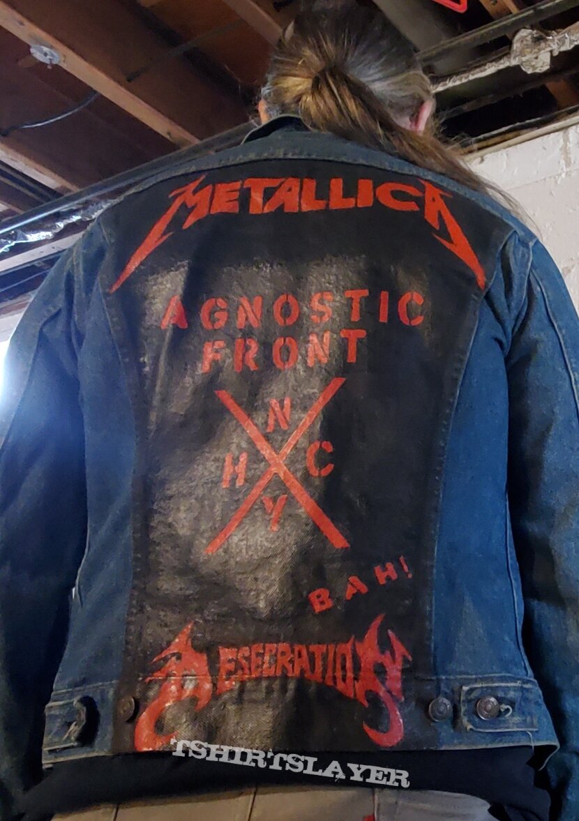 Metallica denim jacket 1985 | TShirtSlayer TShirt and BattleJacket Gallery