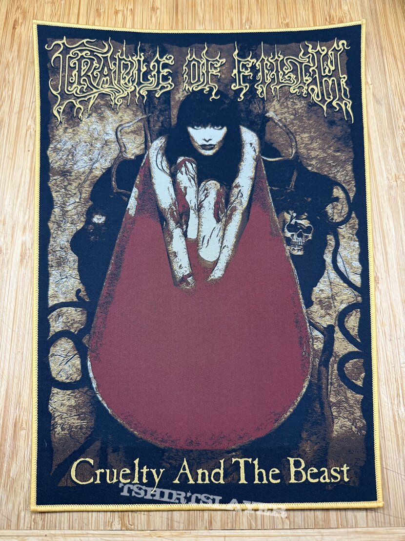 Cradle Of Filth-Cruelty and the Beast Backpatch