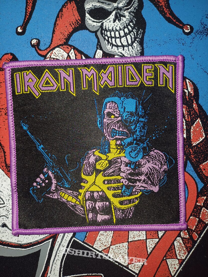 Iron maiden-somewhere in time patch Iron maiden-somewhere in time patch