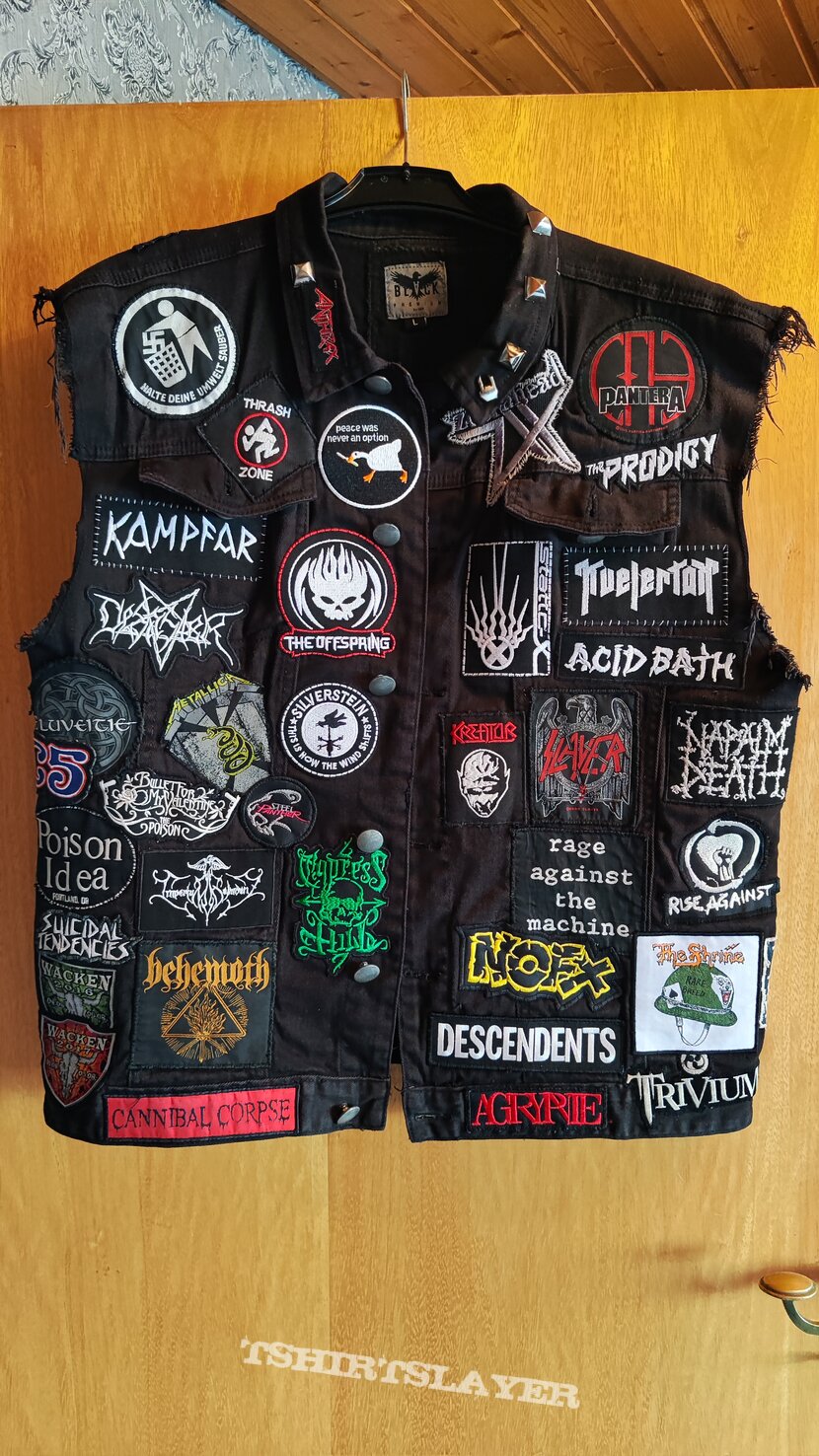 Stick To Your Guns first finished battle jacket