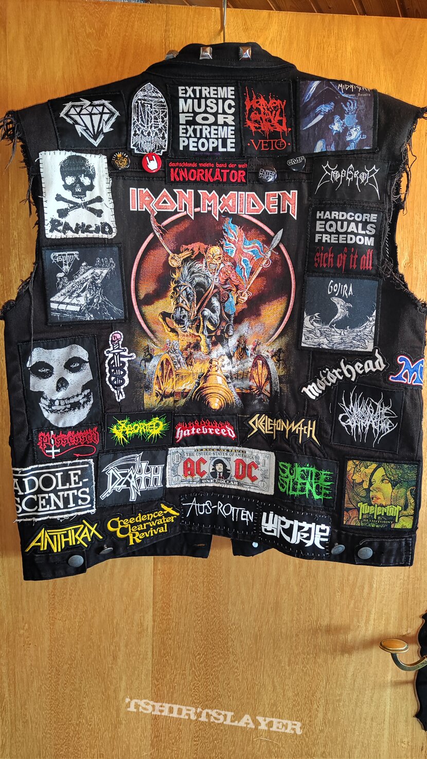 Stick To Your Guns first finished battle jacket