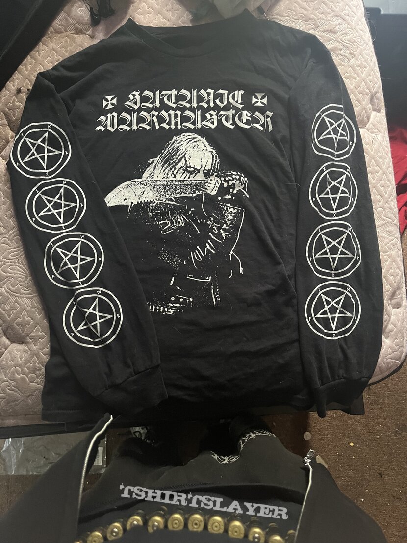 Satanic Warmaster, Satanic warmaster long sleeve TShirt or Longsleeve ...