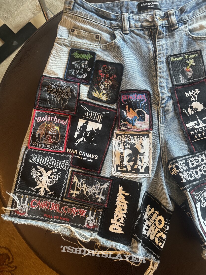 Sepultura Behemoth battle shorts 