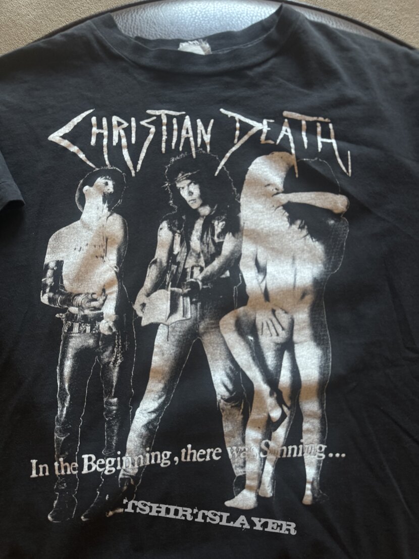 Christian Death there was sinning...