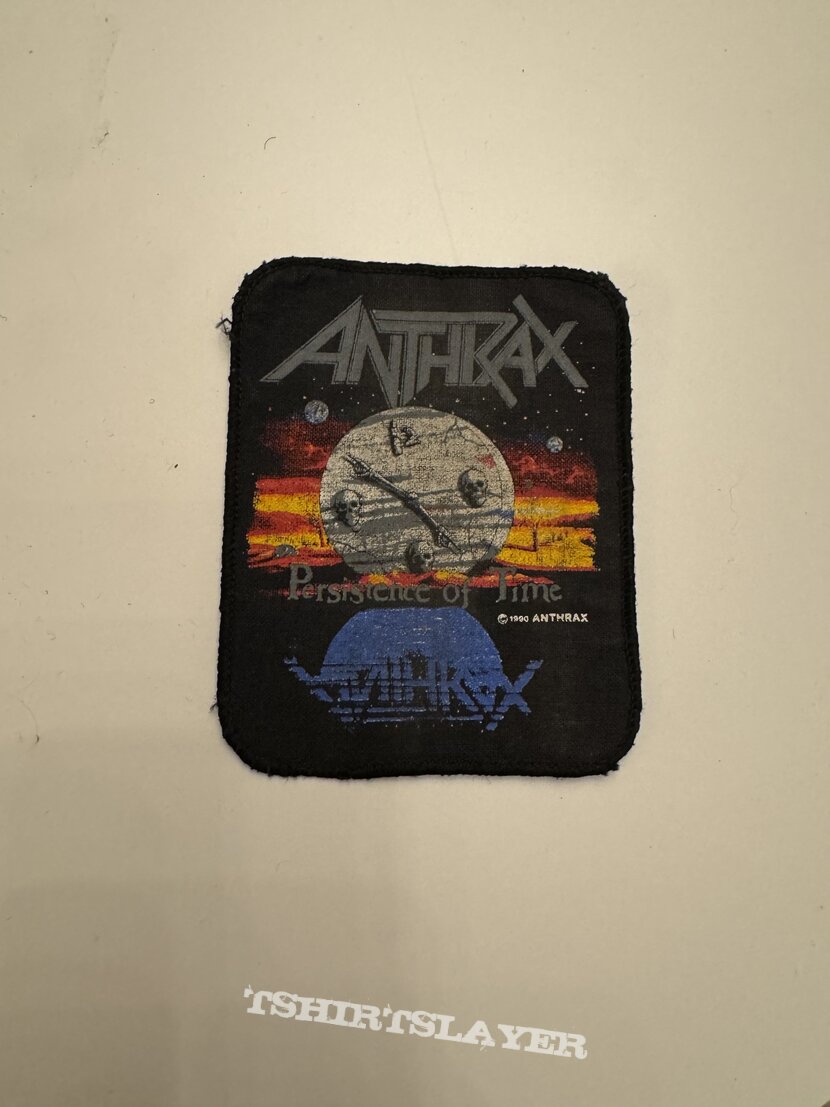 Anthrax persistence of time