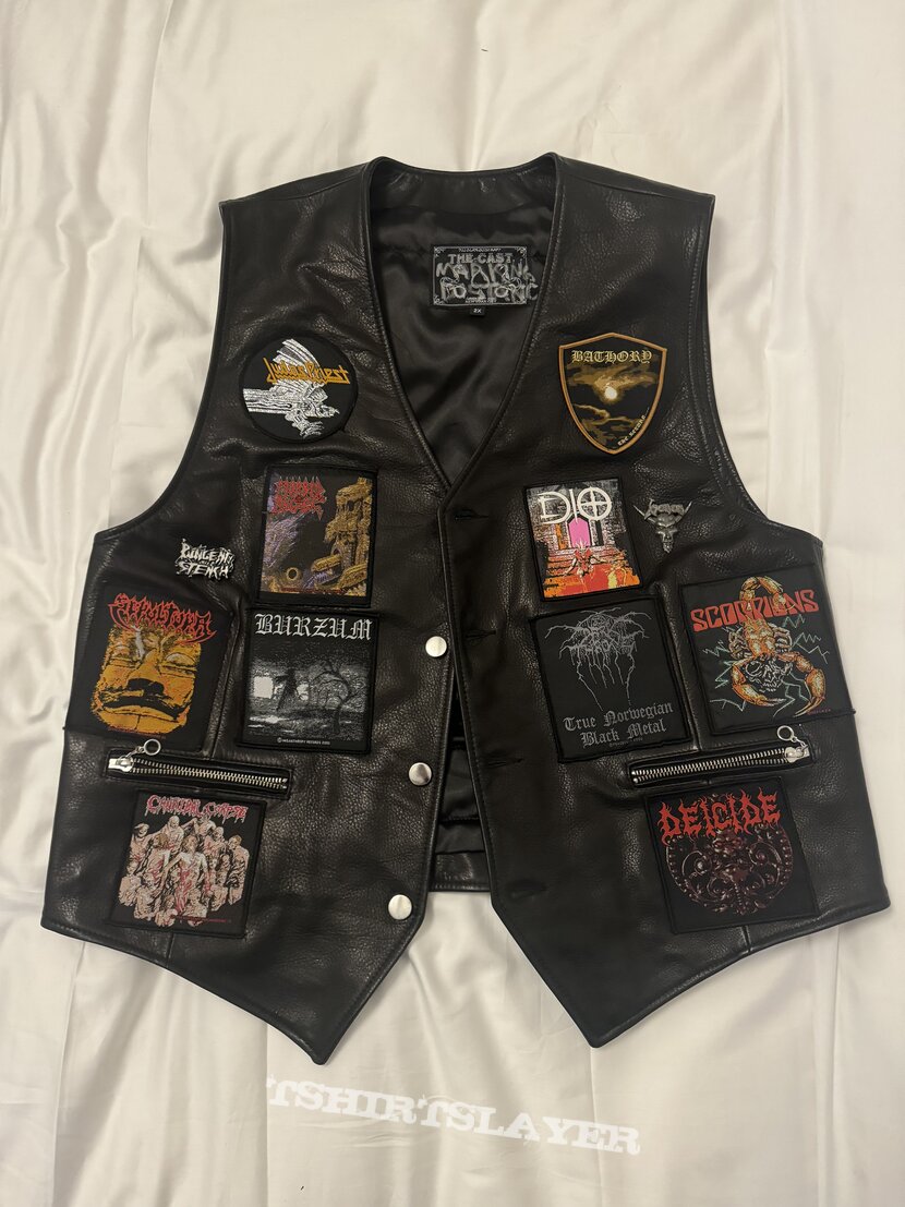 Bad religion vest WIP