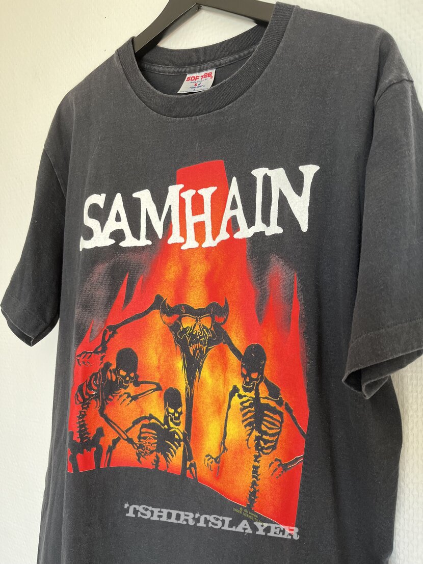 1990 Samhain November coming fire T-Shirt 1990 Samhain November coming fire T-Shirt