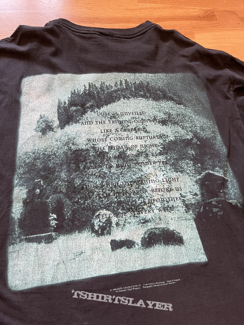 1996 Cradle of filth dusk and her embrace ls