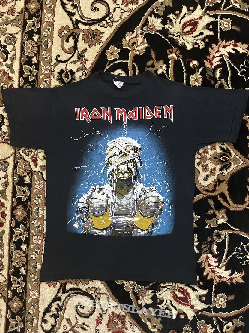 Iron Maiden 1985 Behind The Iron Curtain Promo Shirt