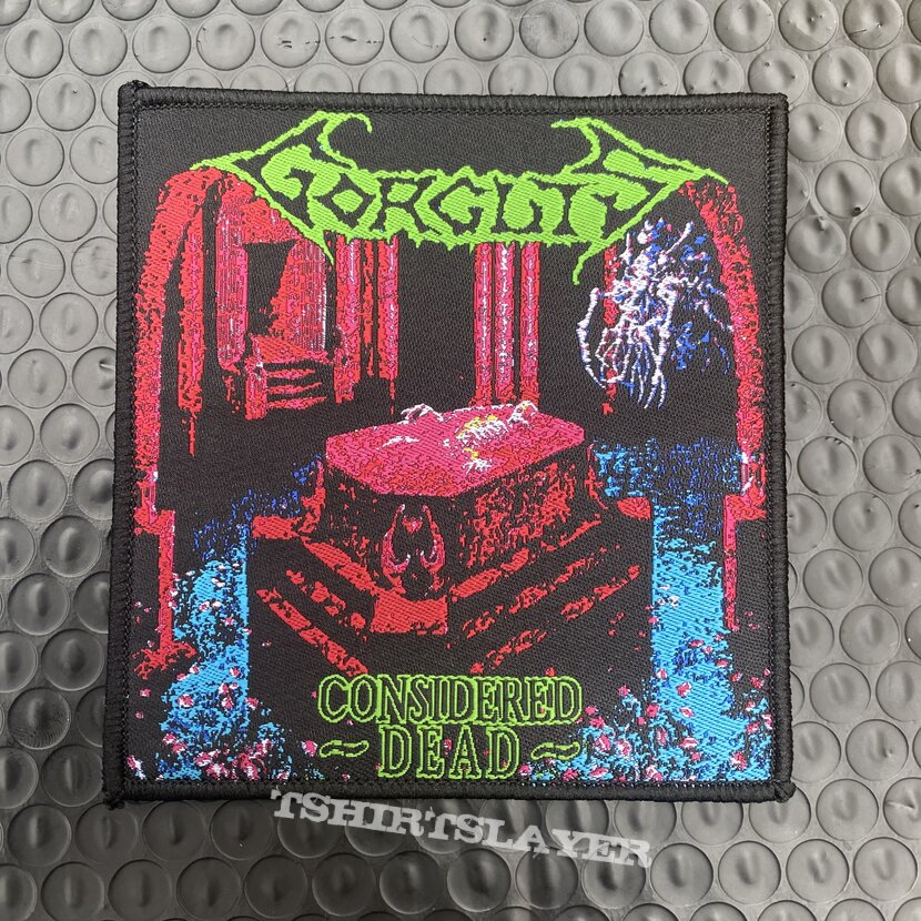 Gorguts Considered Dead woven patch