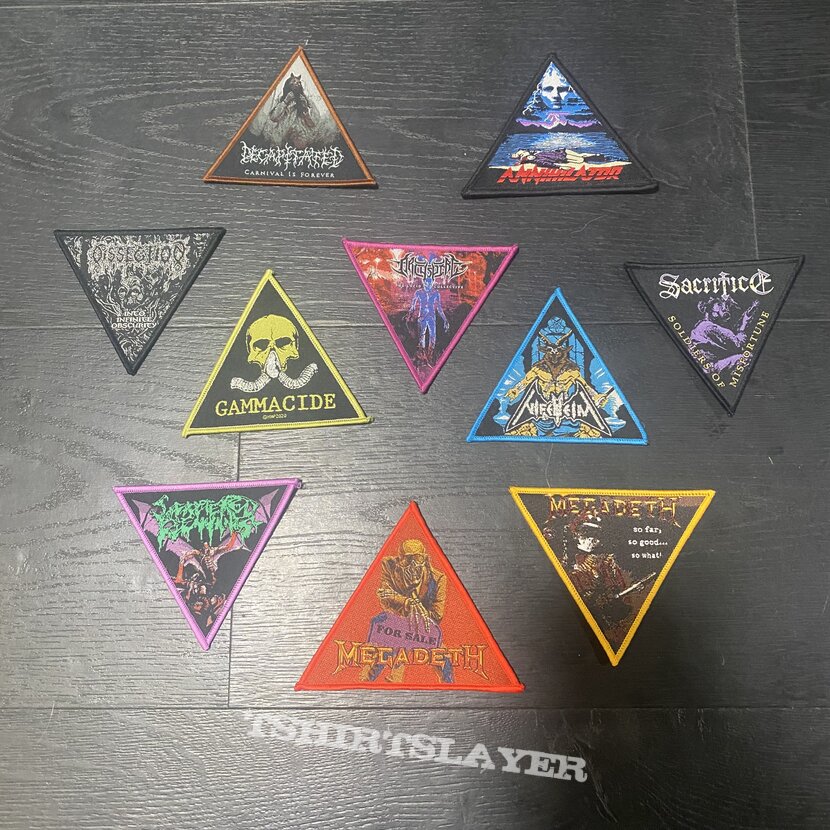 Better Off Dead eBay lot pt. 10 (triangle Patches) Better Off Dead eBay lot pt. 10 (triangle Patches)
