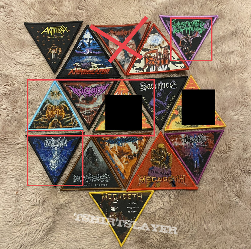 Sinister Triangle Patches Up For Grabs