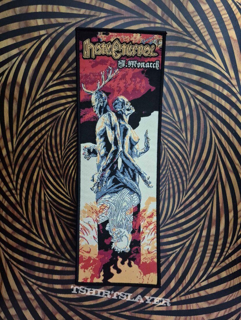 Hate Eternal Woven Strip Patch