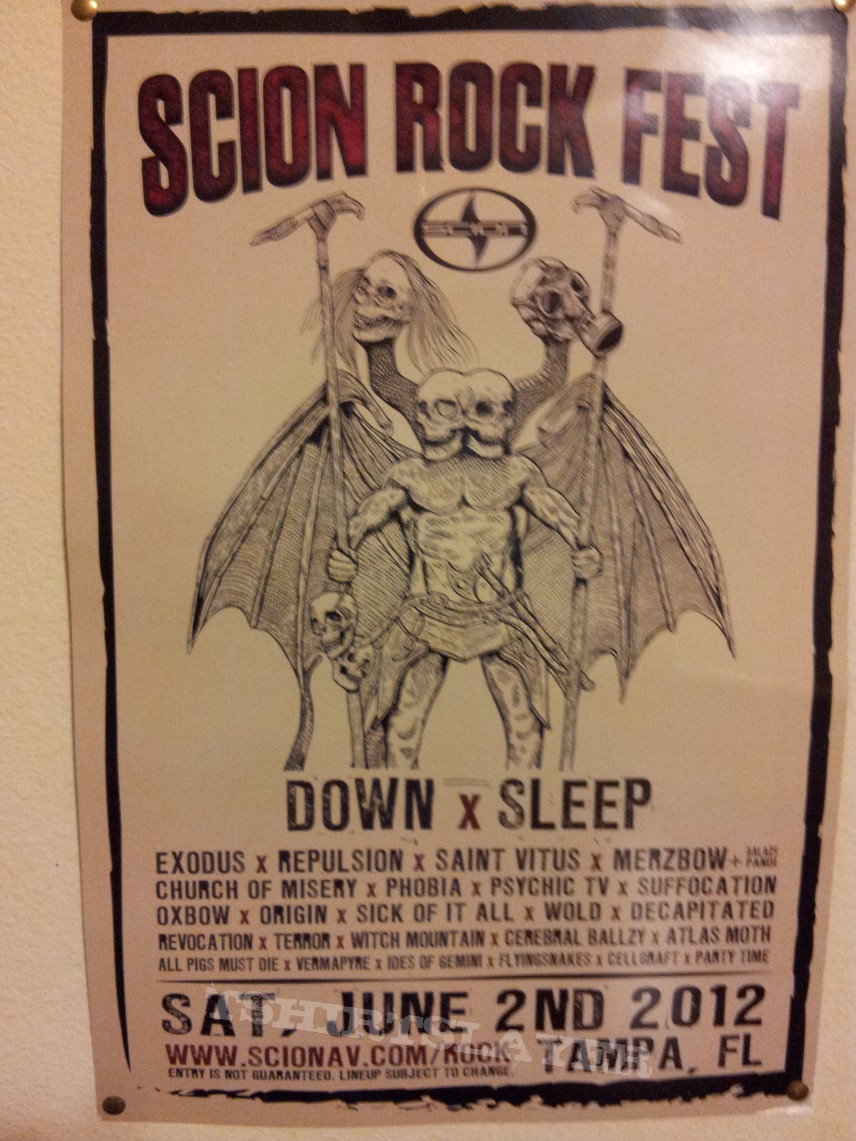 Other Collectable - Scion Rock Fest 2012 poster