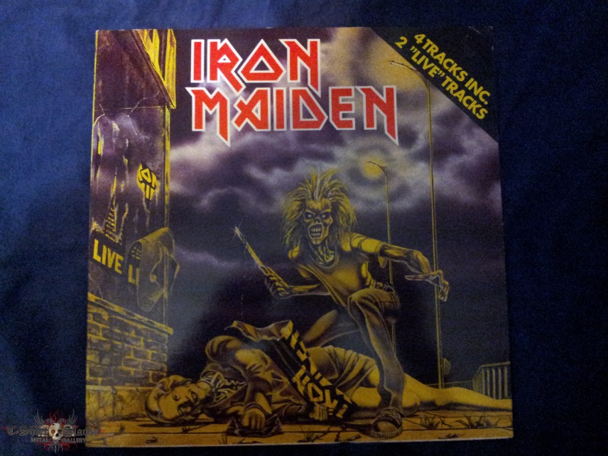 Iron Maiden - Sanctuary vinyl single | TShirtSlayer TShirt and