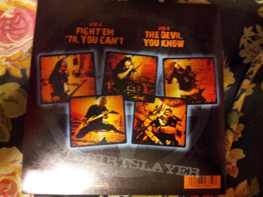 Other Collectable - Anthrax - Fight &#039;Em Till&#039; You Can&#039;t single