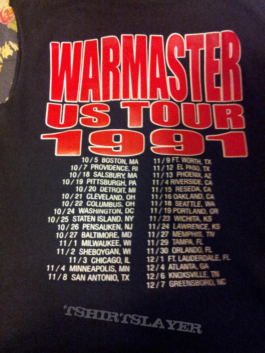 TShirt or Longsleeve - Bolt Thrower - Warmaster tour shirt