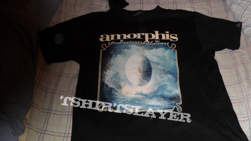 Amorphis - The Beginning of Times shirt | TShirtSlayer TShirt and  BattleJacket Gallery
