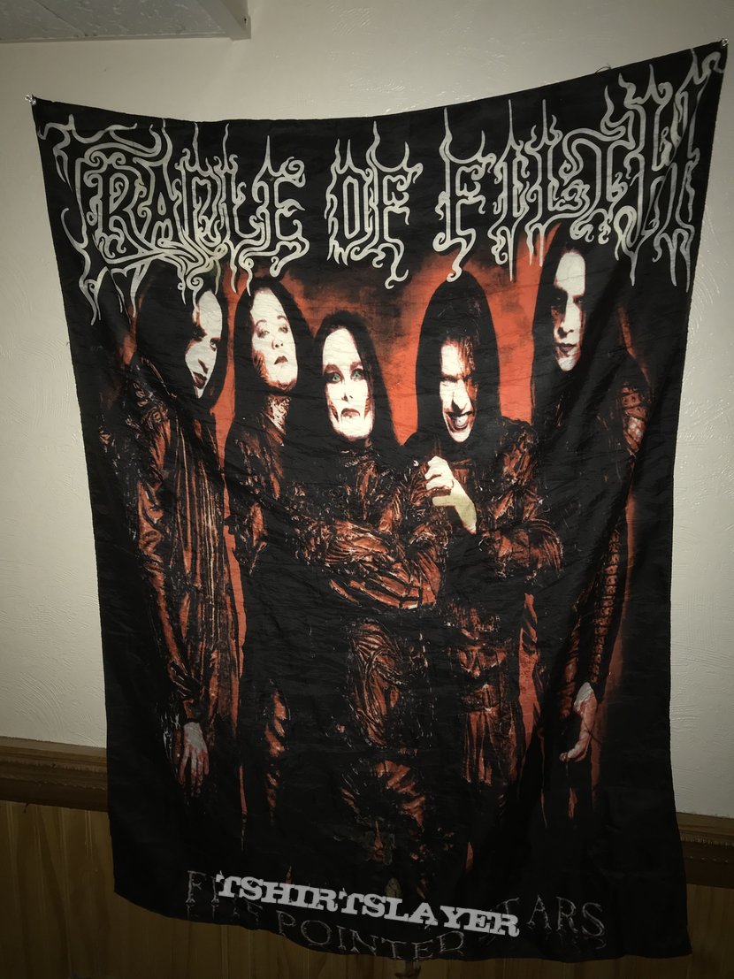 Cradle of Filth - Five Pointed Stars flag