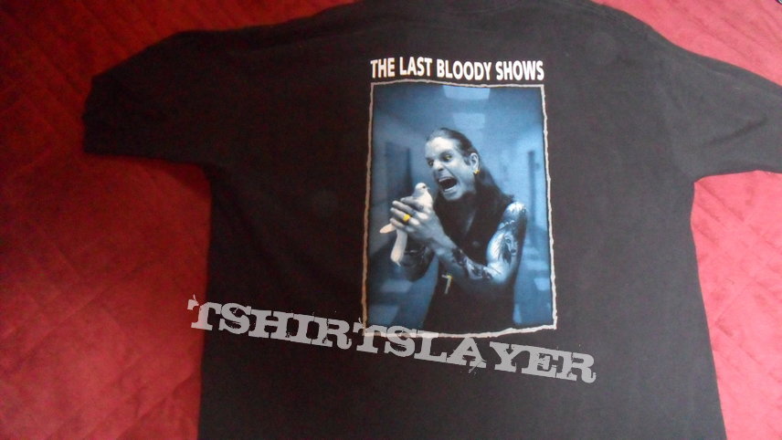 Ozzy Osbourne - The Last Bloody Shows shirt