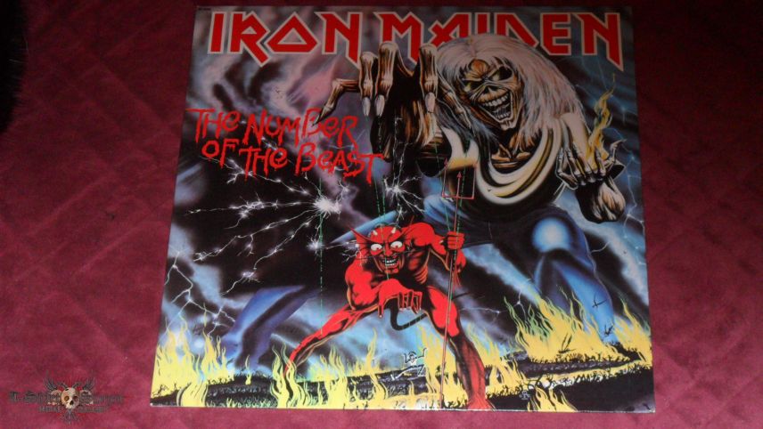 Iron Maiden - The Number of the Beast LP 1st press