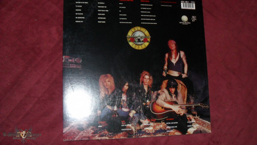 Guns N&#039; Roses - Appetite For Destruction LP 1st press