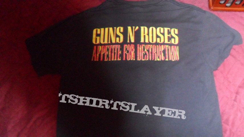 Guns N&#039; Roses - Appetite for Destruction 1988 shirt