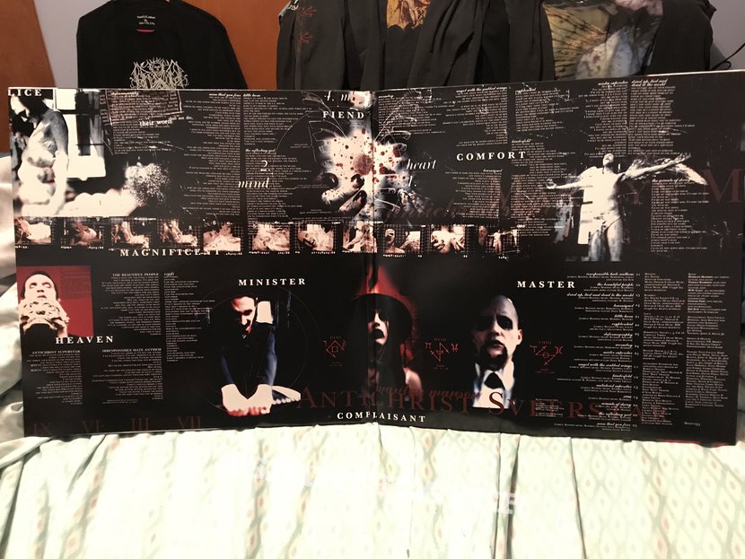 metal Slette immunisering Marilyn Manson - Antichrist Superstar LP first press | TShirtSlayer TShirt  and BattleJacket Gallery