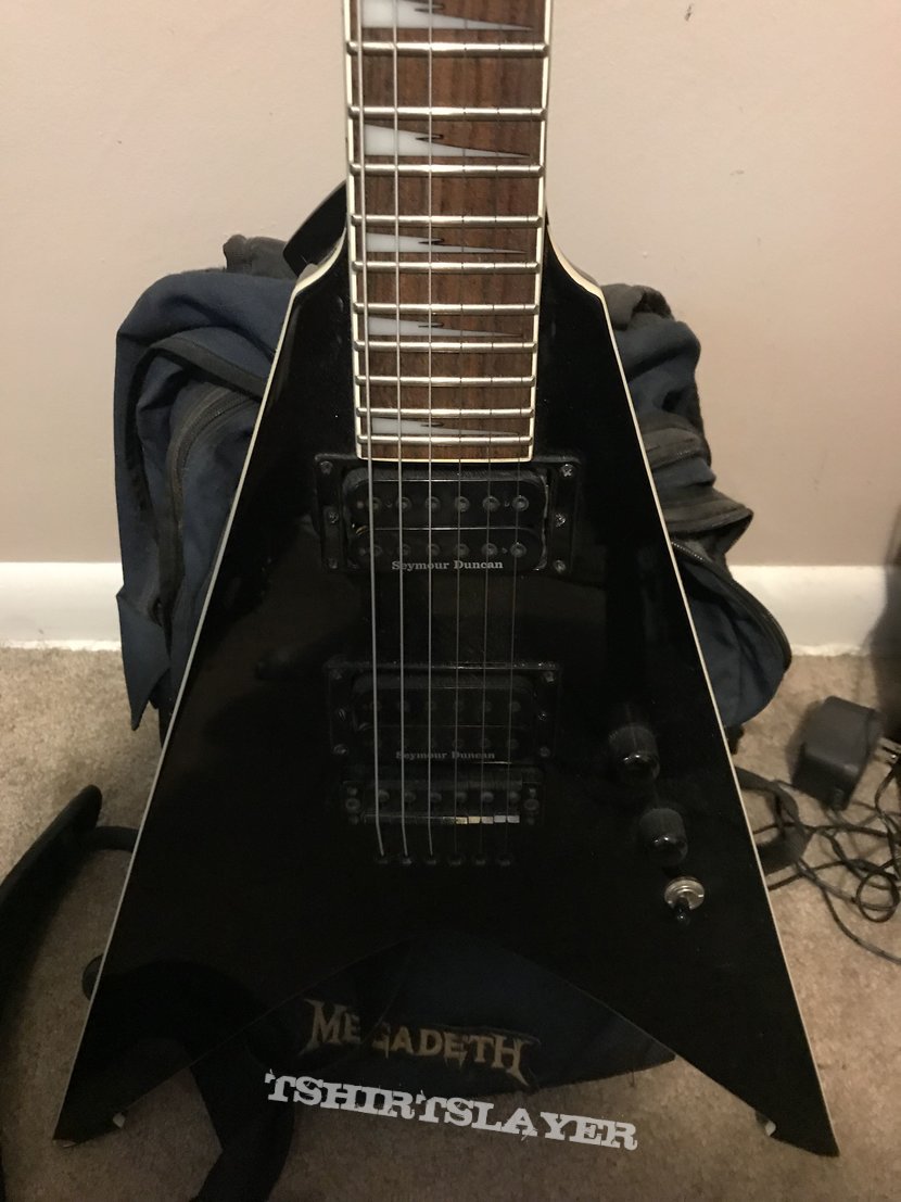 Ibanez VBT700 Flying V TShirtSlayer TShirt and BattleJacket Gallery