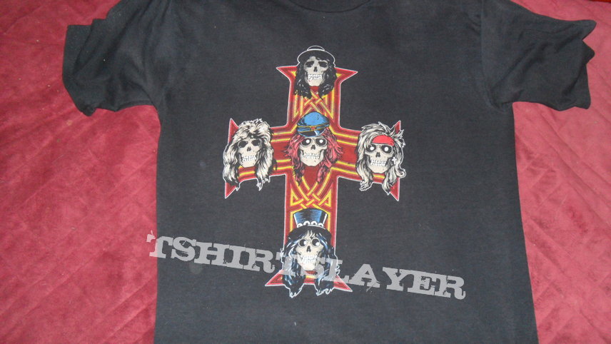 Guns N&#039; Roses - AFD Skull Cross shirt