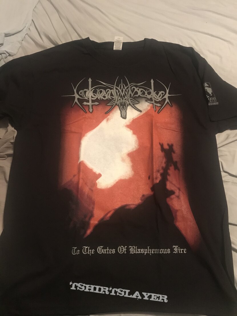 Nokturnal Mortum - To the Gates of Blasphemous Fire shirt