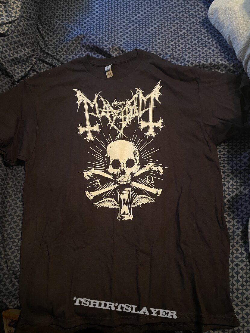The True Mayhem Mayhem - Western Ritual USA tour shirt