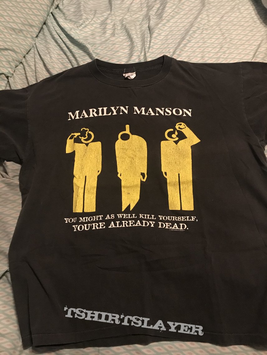 Marilyn Manson - You Might As Well Kill Yourself shirt