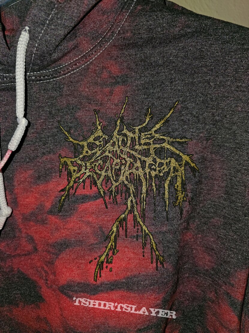 Cattle Decapitation Death Atlas Limited Tie Die Hoodie