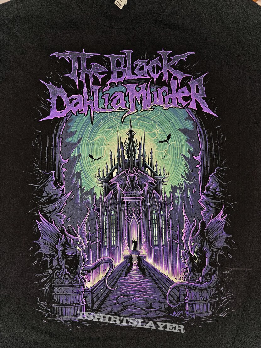 The Black Dahlia Murder Nocturnal 2017 10 Year Anniversary Tour Shirt