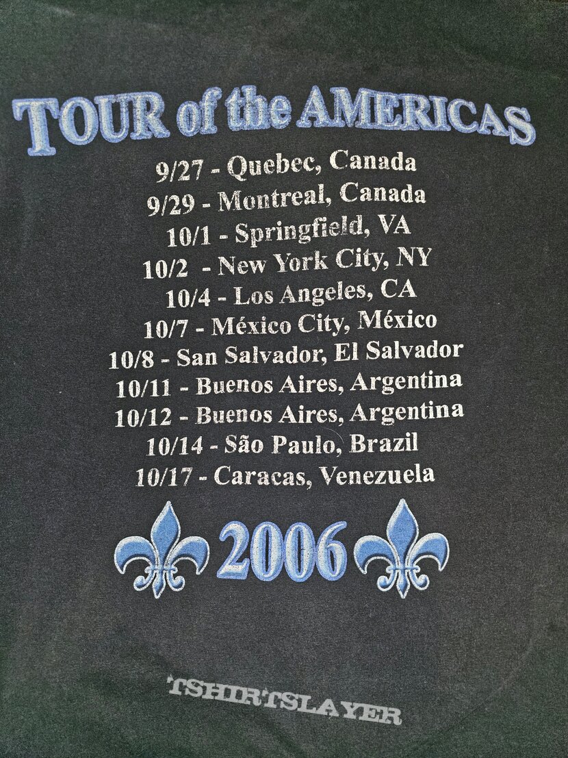 Stratovarius Infinite Tour Of The Americas Shirt