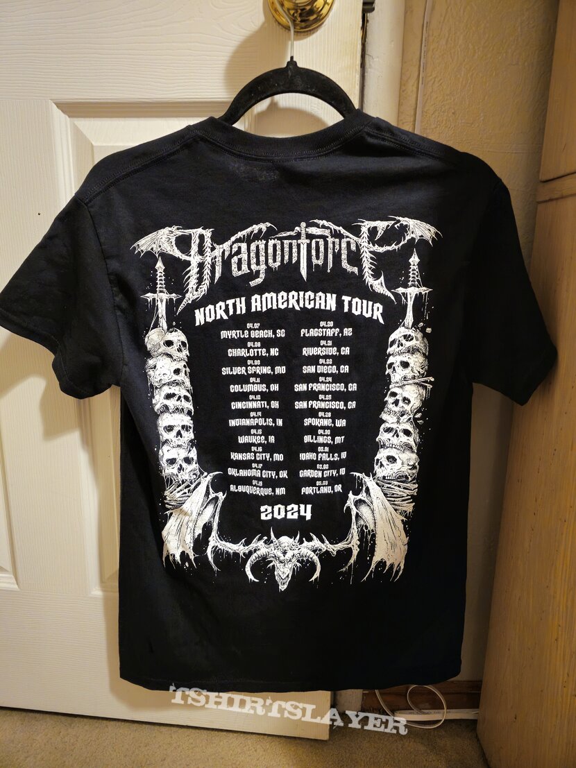 Dragonforce 2024 North American Tour Shirt